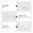 thumbnail image 4 of KAKOWELY 2 piezas de comedero para pecera, soporte para cebo, comedero extraíble para gusanos de acuario, 4 of 4