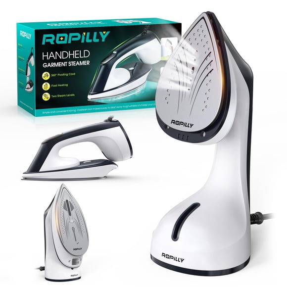 Vaporizador de ropa Ropilly 1600 W 2 en 1 con placa cerámica
