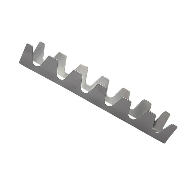 Inteprter Estante para tacos en forma de V, accesorios de cocina de acero inoxidable, soporte para Pizza, estructura estable bien equilibrada para estantes Cocina y Comedor Inteprter HA015145-00