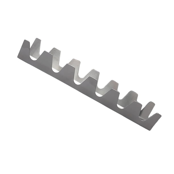 Toystoory Estante para tacos en forma de V, accesorios de cocina de acero inoxidable, soporte para Pizza, estructura estable bien equilibrada para estantes Cocina y Comedor Toystoory HA015145-00