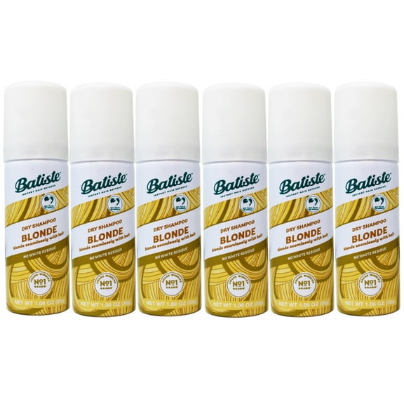 Batiste Dry Shampoo Brilliant Blonde 1.6 oz, 6 Pack