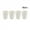 4pcs drink cup, variant on 4pcs/16pcs White plastic tableware set plate bowl cup tableware fruit plate dessert plate salad bowl drink cup