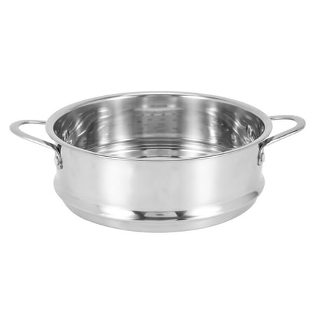 

16cm Thickening Food Steam Rack Stainless Steel Steamer with Double Ear for Soup Pot Milk Pot Kitchen Tools