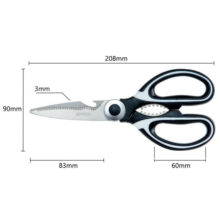 Kitory Kitchen Shears - Ultra Sharp Premium Scissors with Sheath - Heavy  Duty Poultry shears-Nut cracker-Bottle