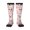 2 Black-1, variant on Panda Thigh High Socks Extra Long Stretchy Sock Women Over Knee High Opaque Stocking Daily Wear