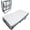 75" x 38", variant on 75" x 38"Folding Bed with 6" Memory Foam Mattress, Rollaway Guest Bed for Adults, Heavy Duty Metal Frame Foldable Portable Bed with Lockable Wheels, Space Saving for Home Office Guest Room