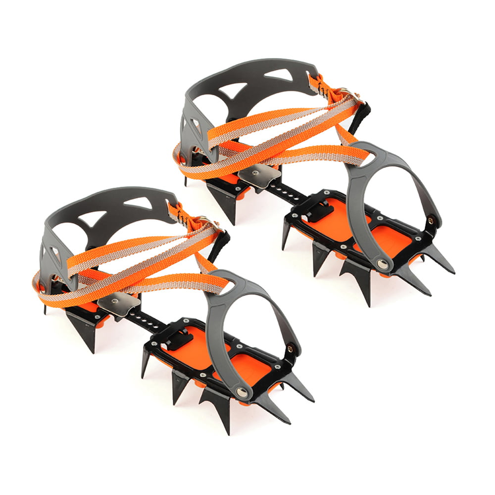 Details about   Anti Skid Crampons Shoe Grippers Ice Mountaineering Climbing Tool Gear M0B4 