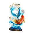 thumbnail image 3 of Estatua de peces Feng Shui chinos de 12,8 pulgadas, figura decorativa para el hogar, regalo de inauguración de la casa Peces rojos y azules, 3 of 9