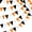 Black+Orange-5, variant on Tripumer 82ft Pennant Banner String Hanging 120Pcs of Colorful Polka Dot Birthday Hanging Flags Red Striped Flags Suitable for Birthday Party Carnival Outdoor Event Opening Decoration