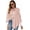 Pink, variant on Women's Elegant Cross Shawl Soft Wrap Poncho Large Open Front Sweater for Spring Fall Winter