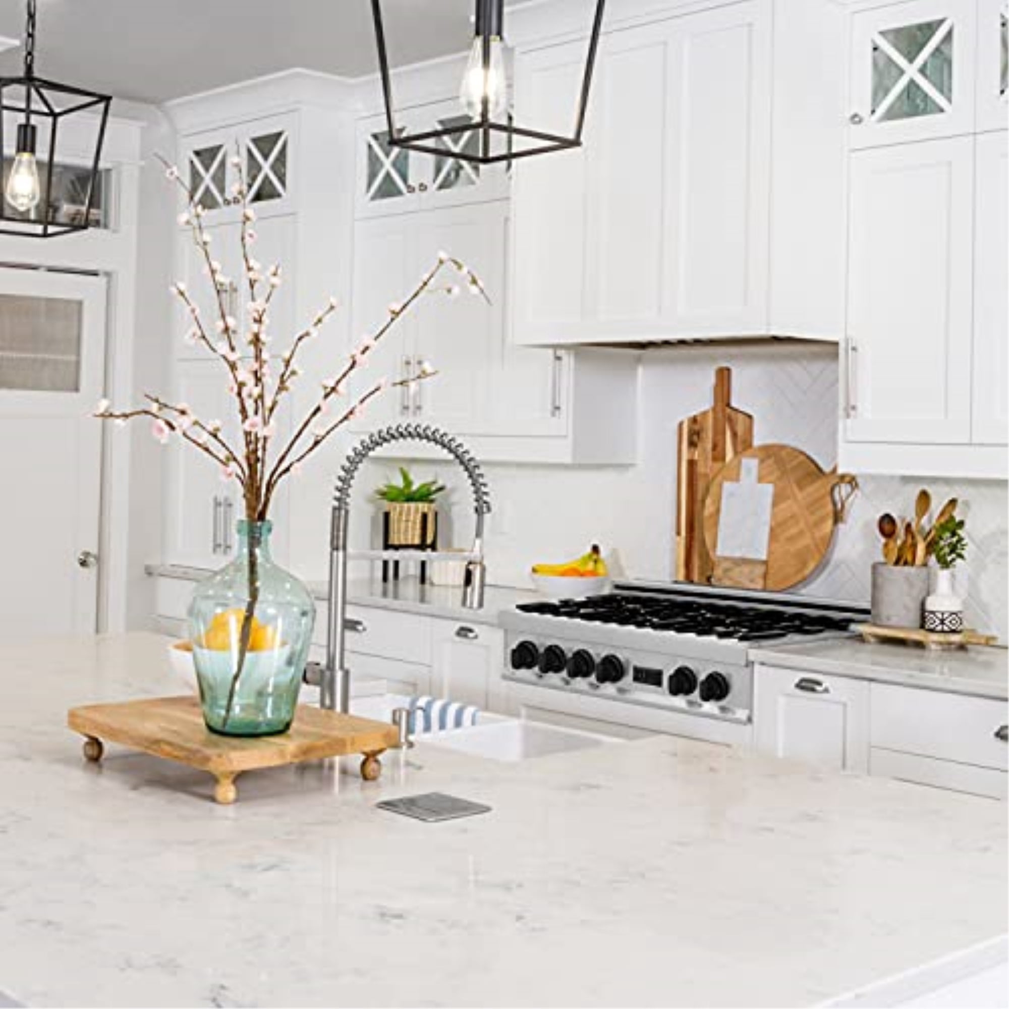 ZLINE 36 in. Autograph Edition Rangetop in Stainless Steel with Matte Black Accents (RTZ-36-MB)