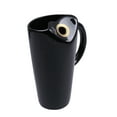 thumbnail image 2 of MERRYHAPY Ceramic Mug Black Simple Style Drinking Cup Home Use 1Set 3.1x3.1x6.3In, 2 of 4