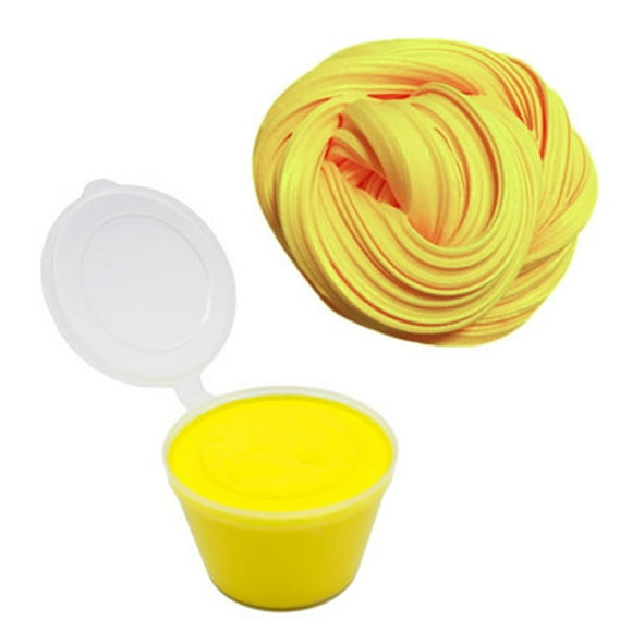 Universal Stress Relief Fluffy Slime Craft Mud Toy Lightweight No Borax Cotton Slime Clay Portable Modeling Clay