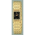 thumbnail image 1 of Seiko Women's Rectangular Face Gold Bracelet Watch SXG374, 1 of 1
