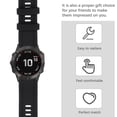 thumbnail image 2 of 1 Ensemble Bracelet de Montre Intelligente Mode Compatible avec Fenix6S, 2 of 8
