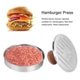 thumbnail image 1 of Prensa de hamburguesas de acero inoxidable moldes antiadherentes para hacer hamburguesas para accesorios de cocina ANGGREK Otros, 1 of 8