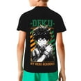 thumbnail image 2 of My Hero Academia Izuku Midoriya Kids T-Shirt 3d Printed Graphic T-Shirts Boys And Girls Short Sleeve Shirts For Youth Kids X-Small, 2 of 7