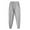 Gray, variant on Mens Sweatpants Solid-Color Casual Loose Sports Work Pants With Drawstring Pockets And Elastic Waistband Long Trousers Green,M