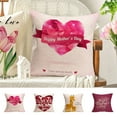 thumbnail image 4 of Bjutir Mother Day Linen Sofa Decoration Pillow Case Gift Cushion Cover Waist Pillow Case Letter Pillow Case, 4 of 4
