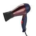 thumbnail image 2 of Mini secador de pelo plegable ligero, portátil, ajustable, enchufe de la UE, 220 V, café, 2 of 10