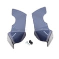 thumbnail image 1 of 1 Juego de protectores de mano para motocicleta, Protector de viento, Deflector de mano, protector de manos compatible con Azul transparente kusrkot Protector de guardamanos, 1 of 8