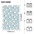 thumbnail image 2 of FORMRS 1-Subject Spiral Notebook 8" x 5" College Ruled 60 Refillable Sheet A5 Hard Cover, Cartoon Sheep Pattern, 2 of 7