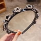 thumbnail image 1 of Accesorios para el cabello de la horquilla rota de la banda del pelo de la banda del pelo del Rhinestone de la perla Wmkox8yii  fajkfhkj4933, 1 of 2