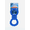 Blue, variant on Infinity Pet Durable TPR Chew and Tug Rope Toy, Figure 8, Orange