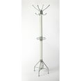 thumbnail image 2 of Logan Square White & Silver Coat Rack Tree, 2 of 6