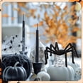 thumbnail image 3 of Spider Halloween Tree Topper Ornament, Creepy Spider Tree Top Decor for Halloween Party Indoor Home Decoration, 3 of 5