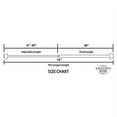 thumbnail image 2 of Exclusive Home Rope Knot 1" Curtain Rod and Finial Set, Matte Bronze, Adjustable 36"-72", 2 of 6