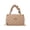 Khaki, variant on Square Quilted Handbag Womens PU Leather Chain Shoulder Bags Fashion Diamond Crossbody Bag with Top Handle