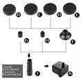 thumbnail image 4 of Home Garden Dcor 1.4w Solar Powered Floating Pump Water Fountain_Perfect Gift, 4 of 5