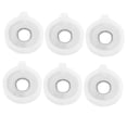 thumbnail image 4 of Minkissy 6Pcs Trumpet Valve Washers for Concerts White Plastic Spring Support, 4 of 8