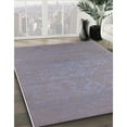 thumbnail image 3 of Ahgly Company Machine Washable Indoor Rectangle Industrial Modern Grey Gray Area Rugs, 8' x 12', 3 of 7