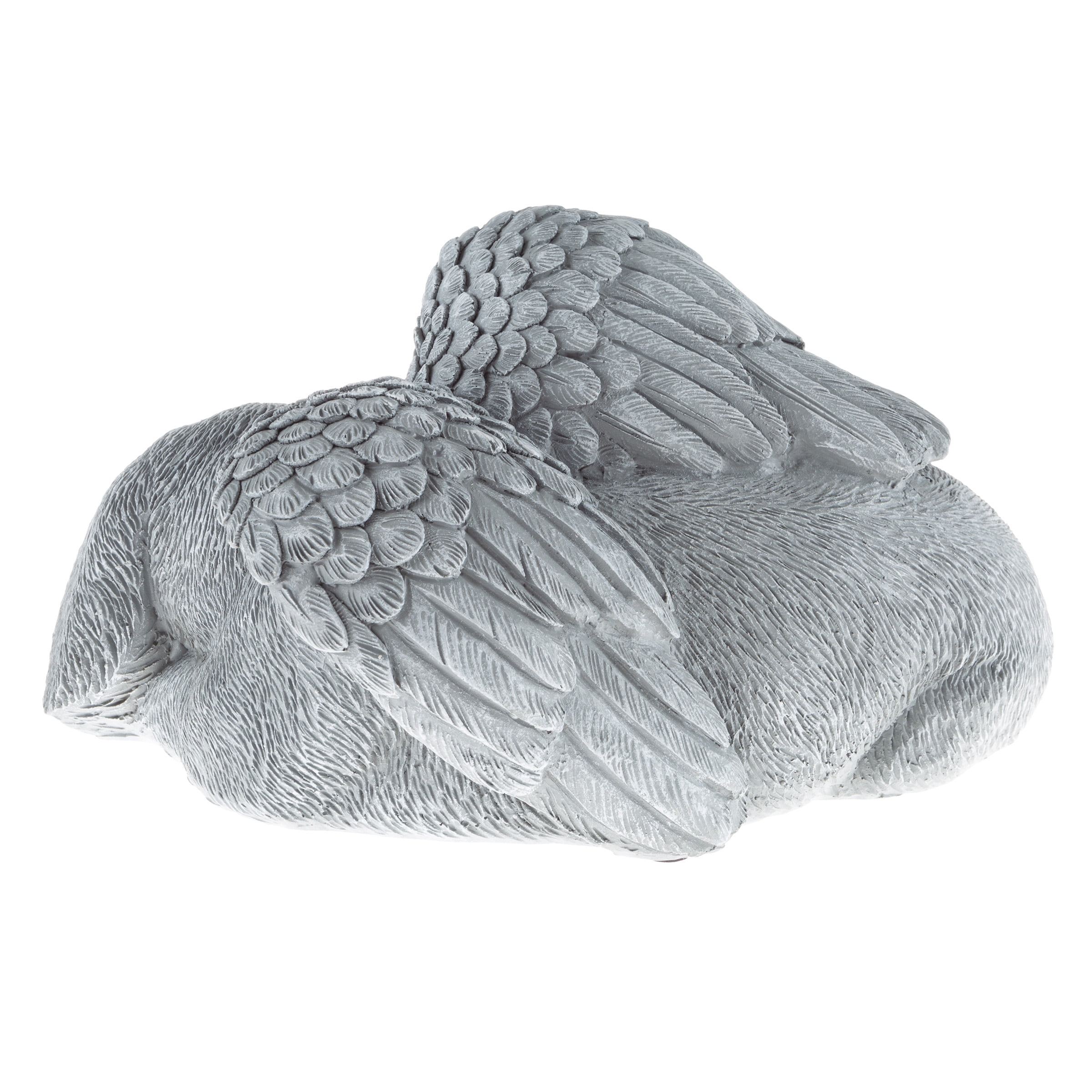 Pure Garden Dog Memorial Stone - Sleeping Angel Puppy Keepsake Sculpture