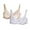 Black, variant on Women's Lace No Underwire Bra 2 Packs Breathable Sheer Bra See Through Solid Bra with Adjustable Straps