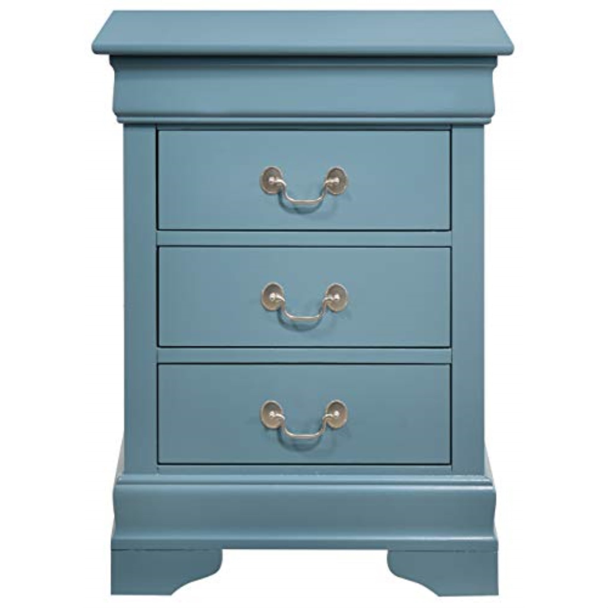 .com: Glory Furniture Louis Phillipe Nightstand, G3100-3N, Cherry :  Home & Kitchen