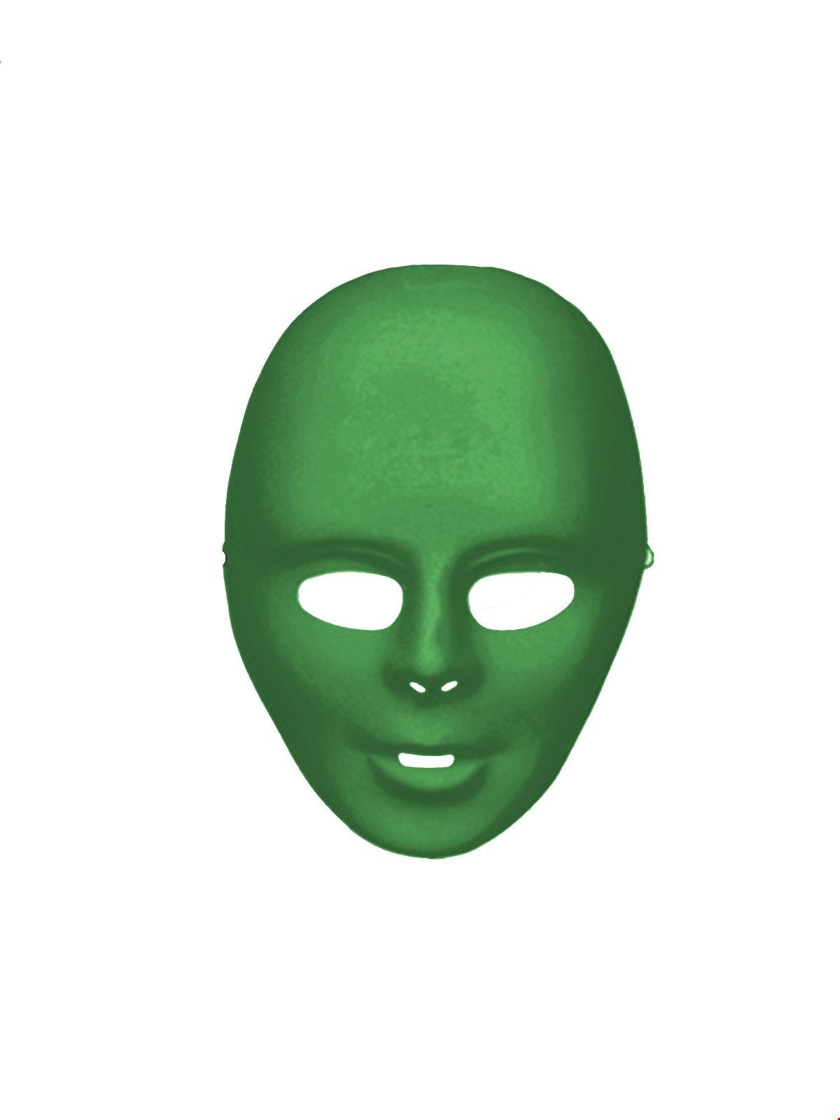 Green Full Face Mask Halloween Costume Accessory