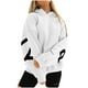 thumbnail image 1 of Fashiona Sudadera con capucha y estampado de letras para mujer(Compre 2 y ahorre 10%), 1 of 6