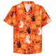 thumbnail image 1 of Camisa Sangtree Hawaiian Casual Manga Corta para Niños Naranja 7-8Y, 1 of 7