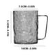 thumbnail image 2 of Tazas Regalos Vasos de Vidrio Transparente Bebidas Bar, Asa: Vino Hogar Vasos de Agua Vintage Cóctel, Cerveza Café Conveniente Leche Capuchino Conveniente (400 ml) El Colgante, 2 of 2