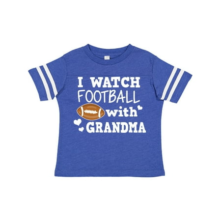 

Inktastic I Watch Football with My Grandma Gift Toddler Boy Girl T-Shirt