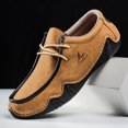 thumbnail image 5 of Flyland Men's Casual Leather Shoes Handmade Moccasins for Men Driving Shoes, 5 of 7