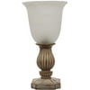 Better Homes and Gardens Antiqued White Wood Uplight Lamp