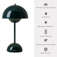 thumbnail image 2 of LED Camping Light 4400mAh Vintage Night Light USB Recargable Decoración (Verde), 2 of 7