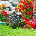 thumbnail image 5 of SDJMa Christmas Snowflake Stereo Garden Stake Outdoor Holiday Courtyard Decoration , Black, 5 of 9