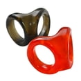 thumbnail image 4 of Men'S Lock Fine Ring Delay Adult Non-Vibrating Double Loop Soft L Lock Ring, 4 of 9