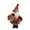 E, variant on Vikakiooze Christmas Ornaments Fabric Plush Standing Santa Claus Doll Doll Pendant Christmas Ornament Desktop Ornament