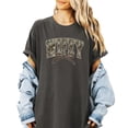 thumbnail image 4 of Wifey Camo Varsity Letter T-Shirt for Women - Coquette Bow Graphic Tee - Camouflage Wife Shirt Pepper Shirt Adult Medium, 4 of 7